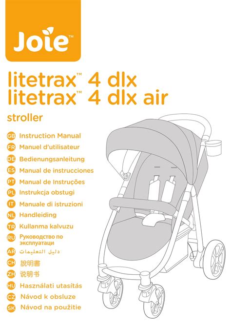 joie litetrax 4 dlx manual.